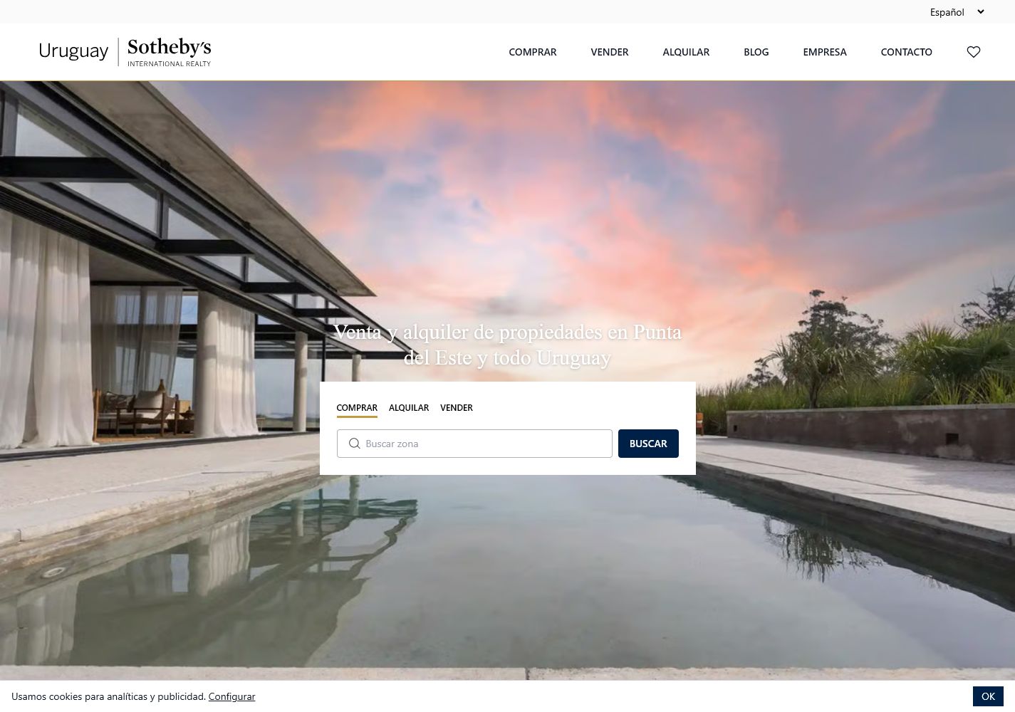 Página de inicio de Uruguay Sotheby’s International Realty